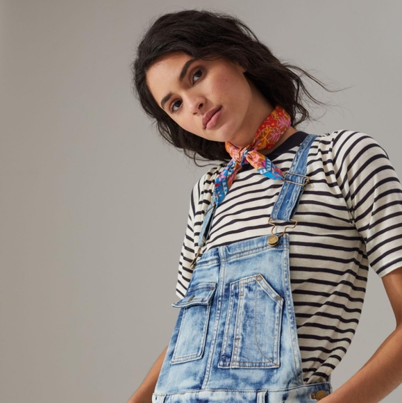 Anthropologie Pilcro Tie Dye Overalls - Picture 2 of 16